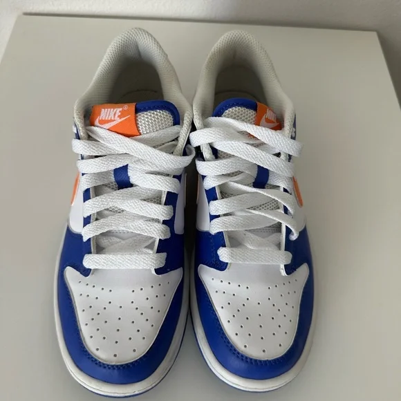5.5Y Nike Blue and Orange dunks - Picture 5 of 10